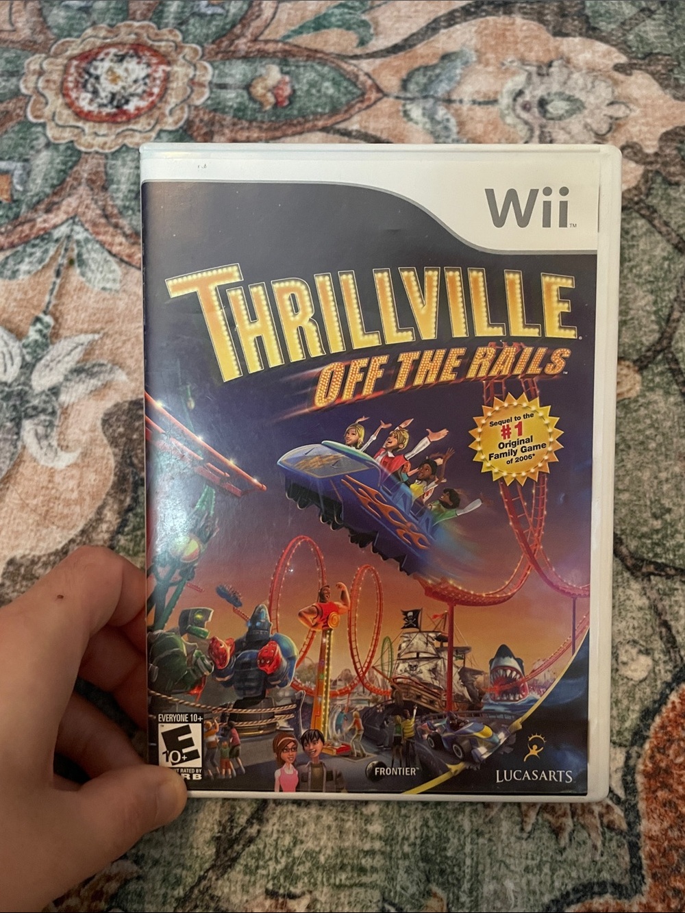 Thrillville: Off the Rails (White Case) - Wii